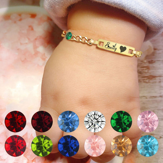 Tips for personalizing your baby's name plate bracelet
