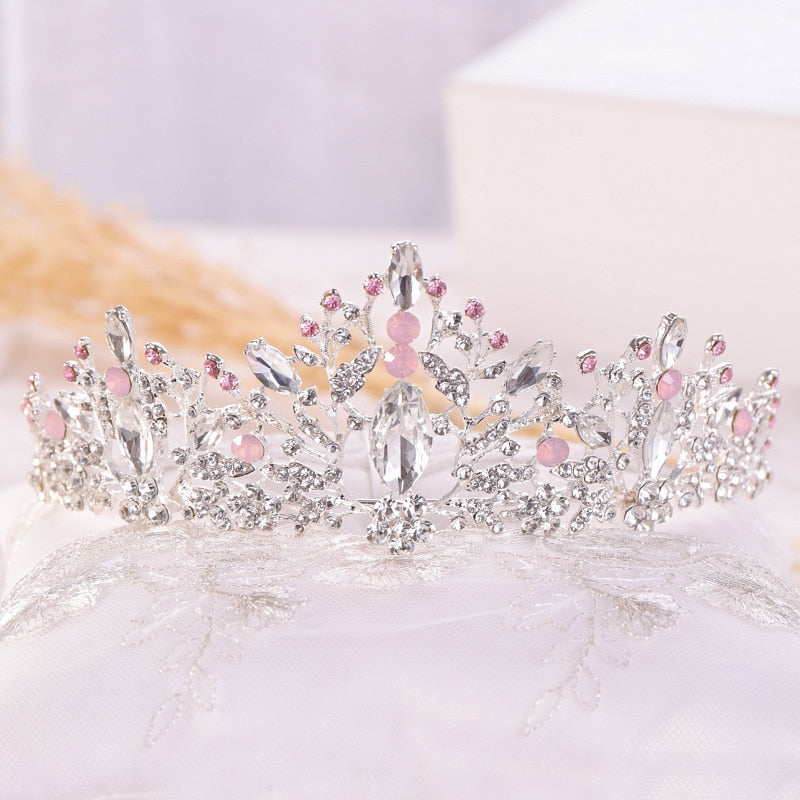 Baroque Opulence: Luxury Crystal Tiaras Pageant Diadems - Headbands that Redefine Elegance in Hair Accessories! - Kids Jewellery Shop