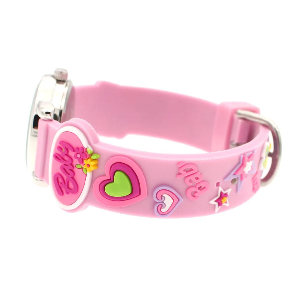 Fluttering Elegance: Waterproof 3D Cartoon Timepiece for Kids - A Charming and Reliable Companion for Stylish Children! - Kids Jewellery Shop