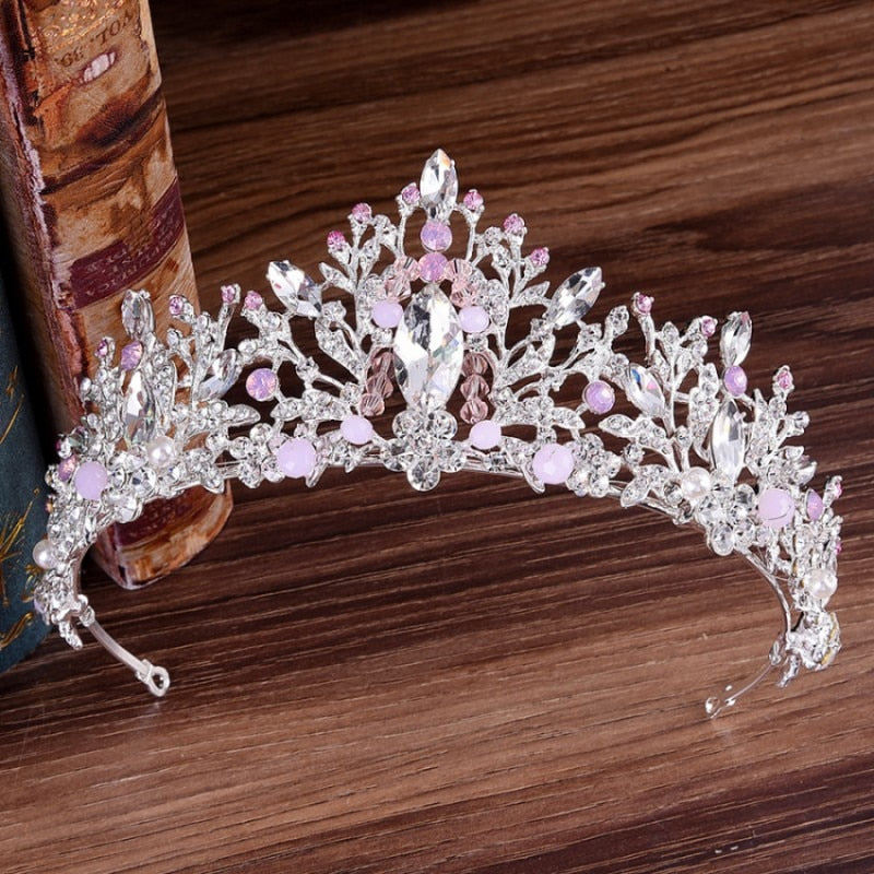 Baroque Opulence: Luxury Crystal Tiaras Pageant Diadems - Headbands that Redefine Elegance in Hair Accessories! - Kids Jewellery Shop