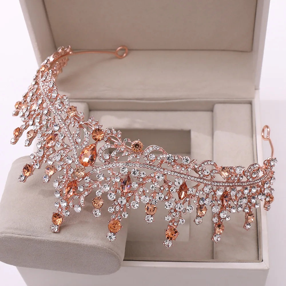Baroque Retro Crystal Tiaras - Pageant, Prom, and Special Occasion Headband for Unparalleled Elegance! - Kids Jewellery Shop