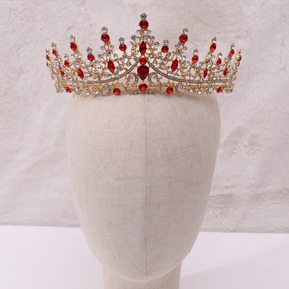 Baroque Retro Crystal Tiaras - Pageant, Prom, and Special Occasion Headband for Unparalleled Elegance! - Kids Jewellery Shop