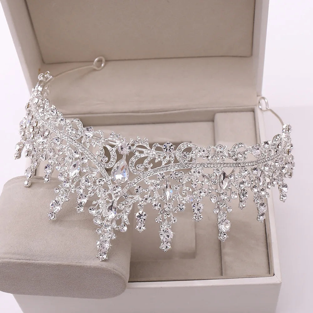 Baroque Retro Crystal Tiaras - Pageant, Prom, and Special Occasion Headband for Unparalleled Elegance! - Kids Jewellery Shop