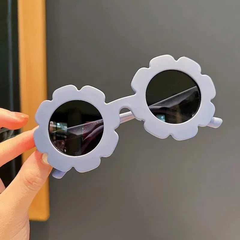 Cute Flower Kids Sunglasses 🌼 | Candy Color UV Protection Shades for Girls & Boys | Toddler Outdoor Summer Glasses