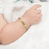 Custom Stainless Steel Baby Name ID Bracelet: The Perfect Personalized Gift!