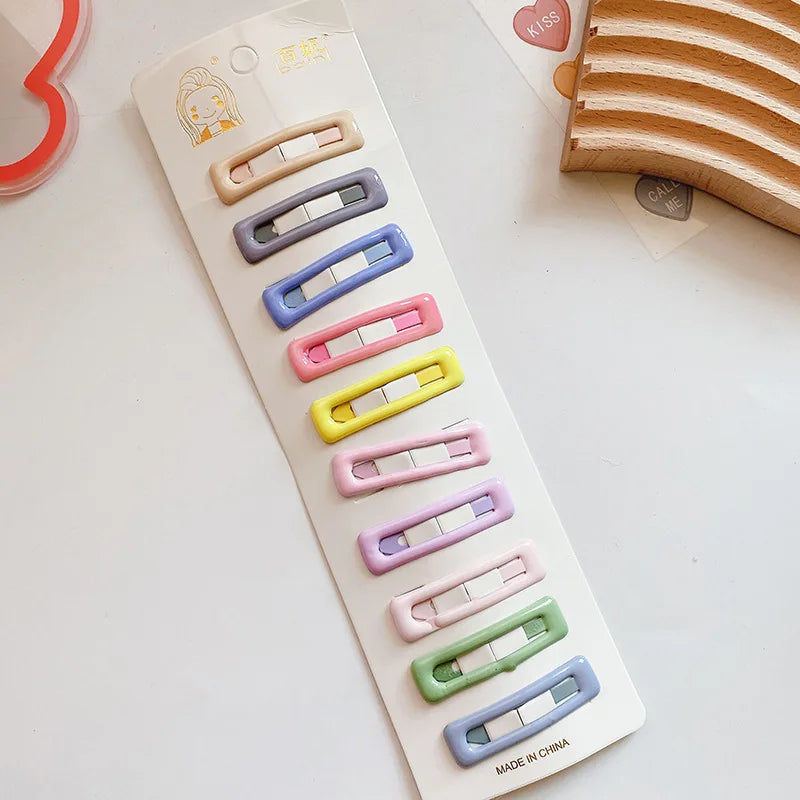 New Fashion Solid Hair Clips for Girls – Kids Hair Accessories & Children Headwear!