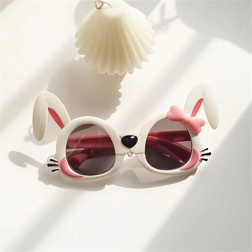 Cute Bunny-Shaped Sunglasses for Kids | Girls Sun Glasses!
