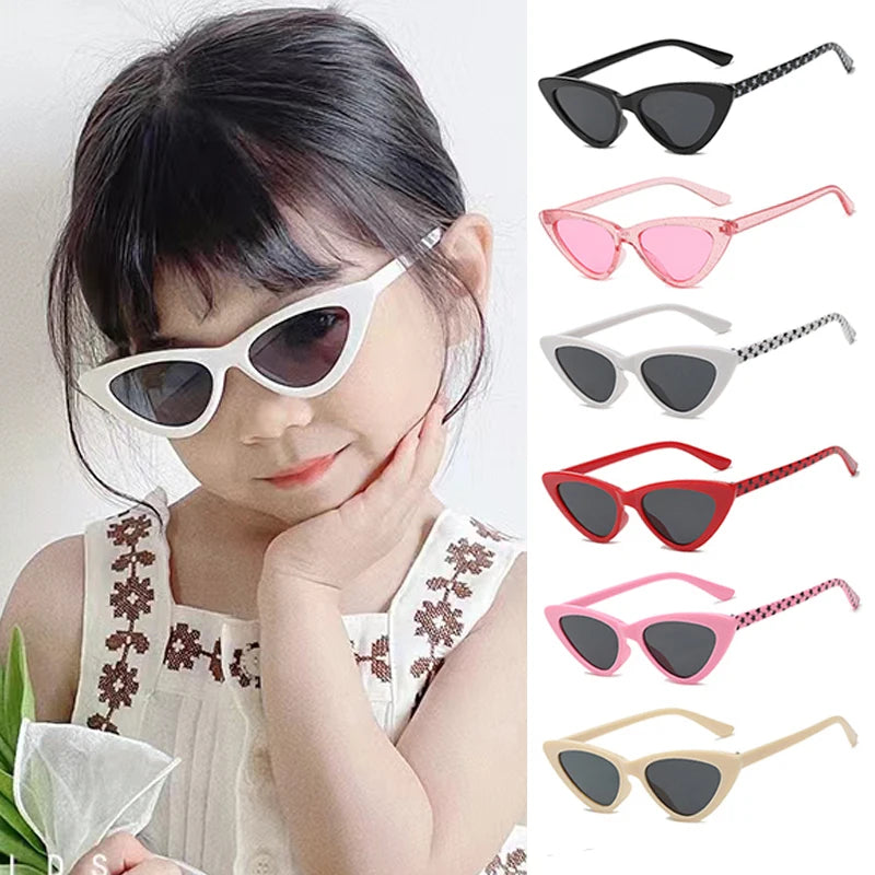 Cute Cat Eye Sunglasses for Kids 😎 | Baby & Toddler UV400 Shades – Fashion Anti-Glare Outdoor Goggles for Girls & Boys!