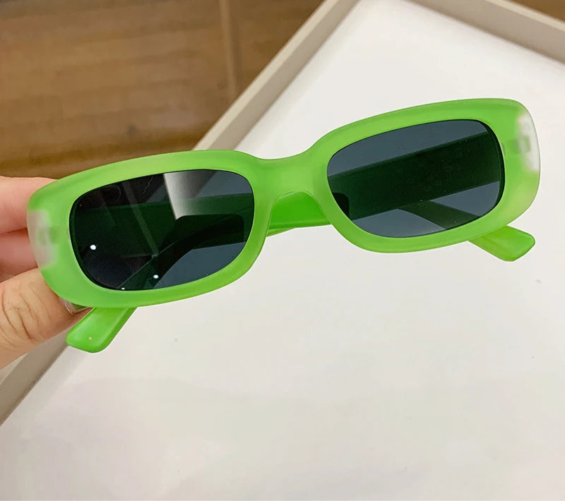 Trendy Kids Rectangle Sunglasses 🕶️ | Vintage Fashion Eyewear for Boys & Girls – UV Protection for Outdoor Fun & Parties!