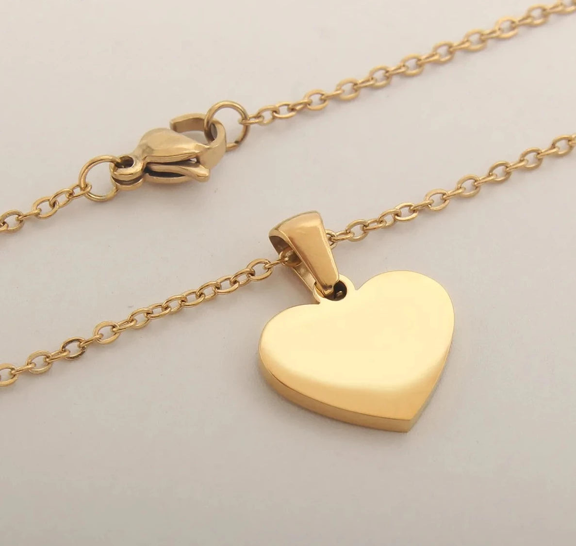 Elegance in Letters: A-Z Initials Alphabet Pendant Necklace Jewelry for Girls, Teens, and Women with Heart, Anti-Allergic Letter Choker! - Kids Jewellery Shop