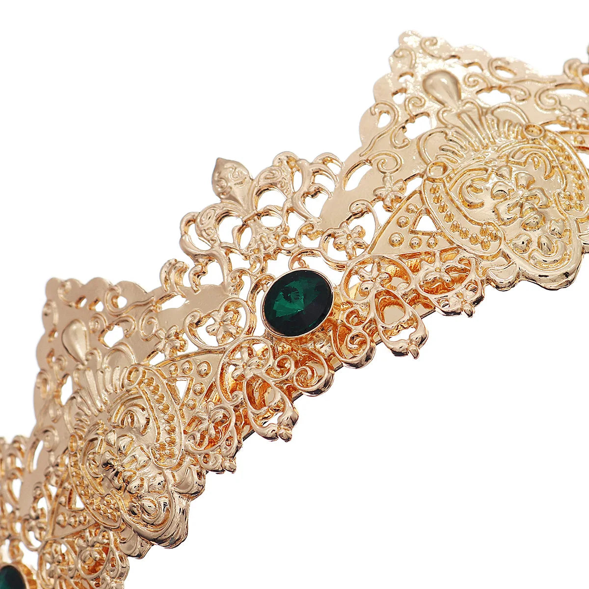 Embrace Regal Splendor: Royal King & Queen Metal Crowns and Tiaras for Unforgettable Moments!