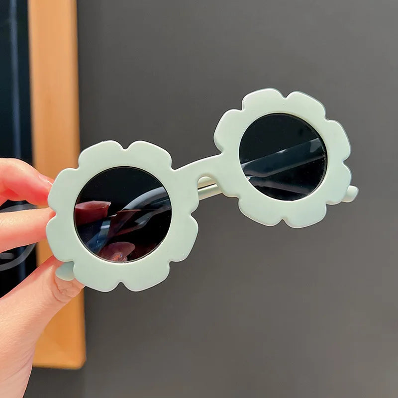 Cute Flower Kids Sunglasses 🌼 | Candy Color UV Protection Shades for Girls & Boys | Toddler Outdoor Summer Glasses