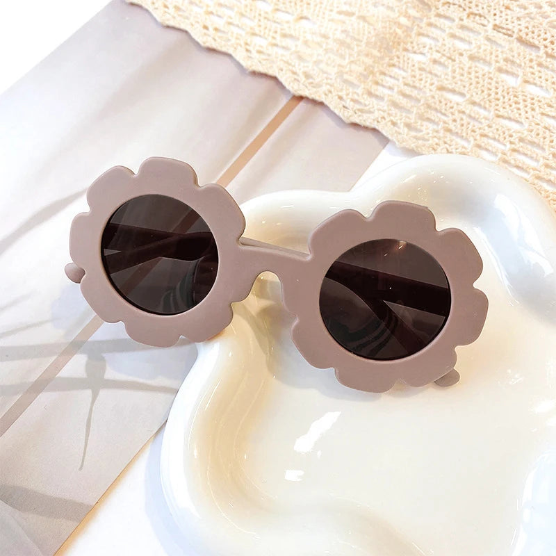Cute Flower Kids Sunglasses 🌼 | Candy Color UV Protection Shades for Girls & Boys | Toddler Outdoor Summer Glasses