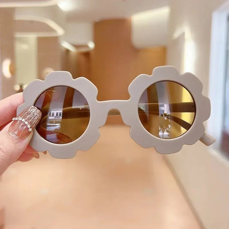 Cute Flower Kids Sunglasses 🌼 | Candy Color UV Protection Shades for Girls & Boys | Toddler Outdoor Summer Glasses