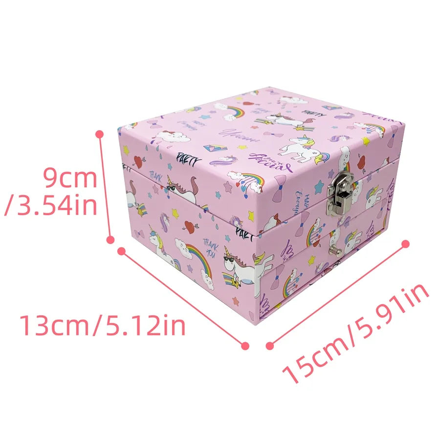 Rotating Pony Jewellery Storage Box for Rings, Necklaces, Bracelets & Accessories | Perfect Birthday Gift for Girls!