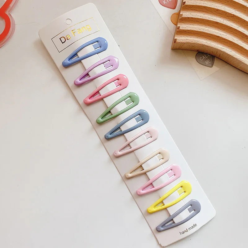New Fashion Solid Hair Clips for Girls – Kids Hair Accessories & Children Headwear!