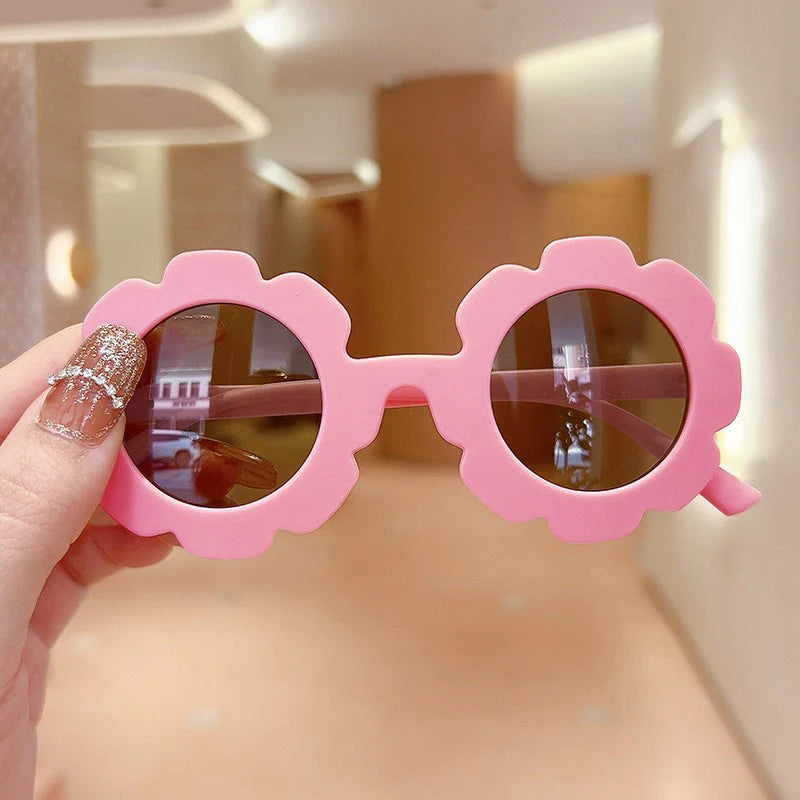 Cute Flower Kids Sunglasses 🌼 | Candy Color UV Protection Shades for Girls & Boys | Toddler Outdoor Summer Glasses