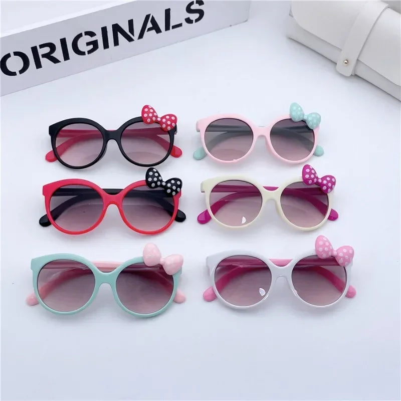 Cute Cat Kids Sunglasses 😻 | Fashion UV400 Gradient Eyewear for Girls & Boys – Stylish & Protective Summer Shades!