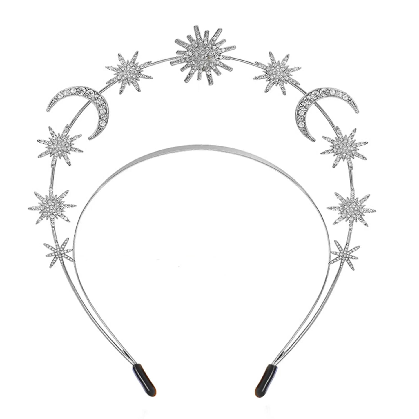 👑 Dazzling Rhinestone Tiara Headband for Girls | Flower Girl Hair Accessory | Sparkling Fashion Jewellery!