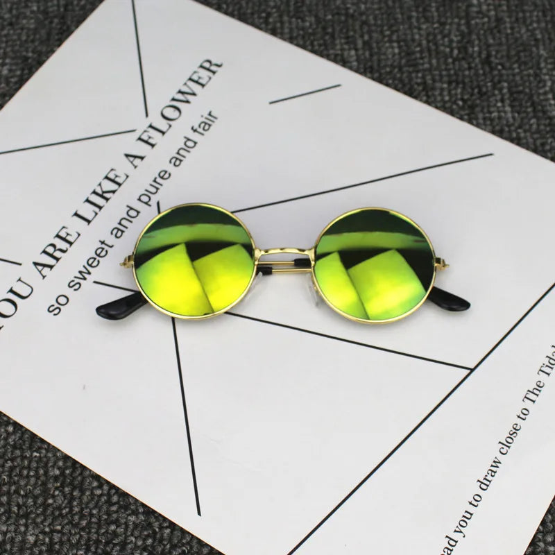 Cute Round Frame Kids Sunglasses – Boys & Girls Anti-UV Glasses for Outdoor Travel, Beach & Fashion Accessories (Ages 1-6 Years)!