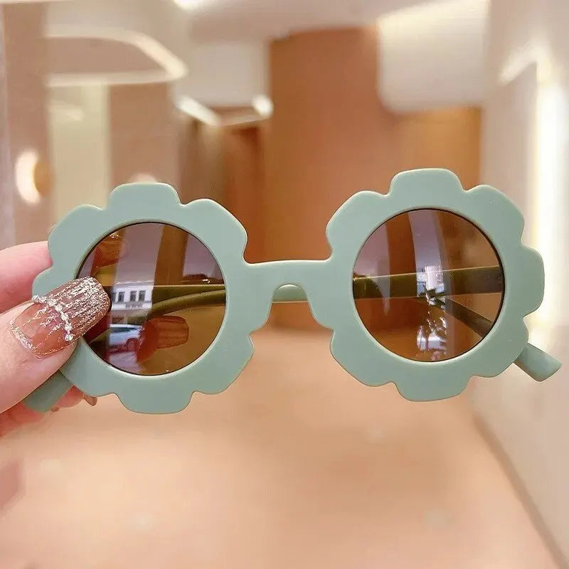 Cute Flower Kids Sunglasses 🌼 | Candy Color UV Protection Shades for Girls & Boys | Toddler Outdoor Summer Glasses