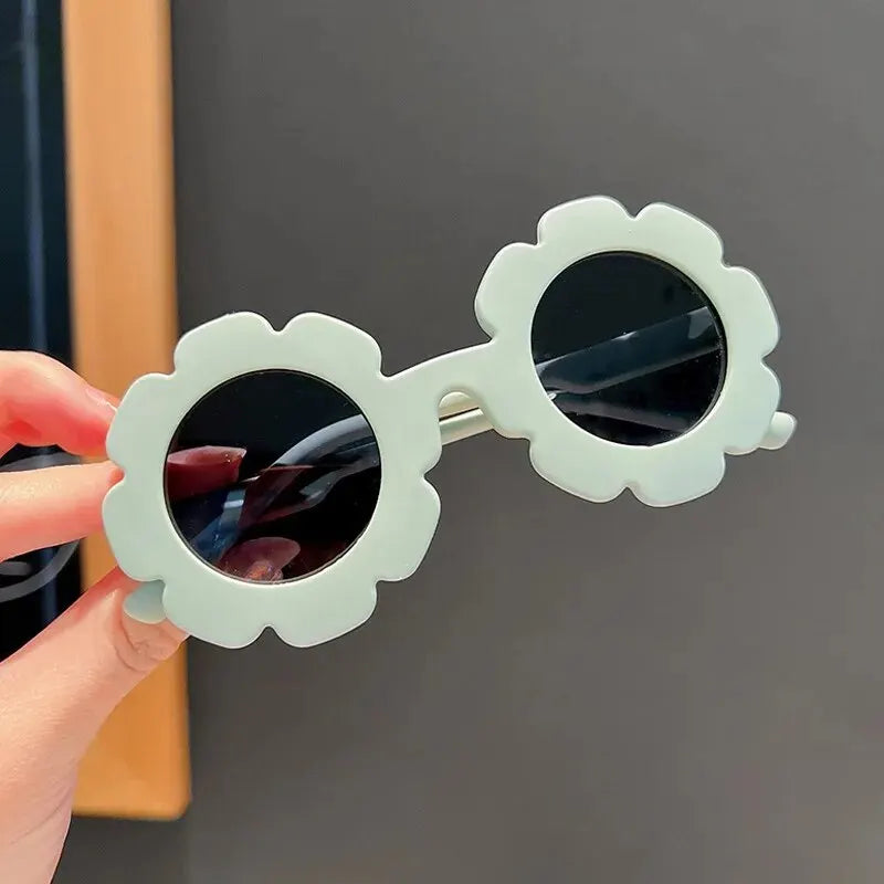 Cute Flower Kids Sunglasses 🌼 | Candy Color UV Protection Shades for Girls & Boys | Toddler Outdoor Summer Glasses