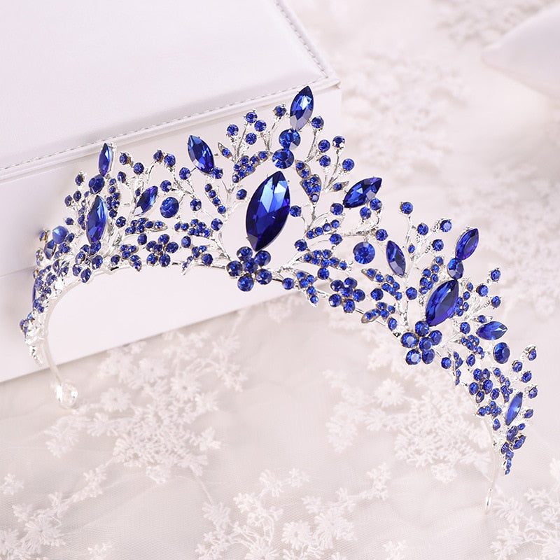 Baroque Opulence: Luxury Crystal Tiaras Pageant Diadems - Headbands that Redefine Elegance in Hair Accessories! - Kids Jewellery Shop