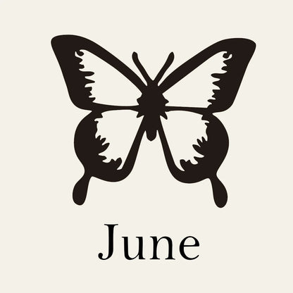 Personalised Name Necklace with Birth Month Butterfly | Custom Stainless Steel Choker | BFF Jewellery Gift!