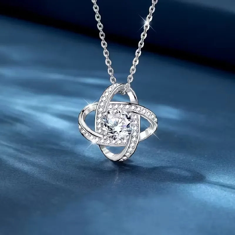 Flower Pendant Necklace for Daughter from Mom – Y2K Style Jewellery Gift with Message Card & Gift Box | Graduation, Birthday & Christmas Gift!