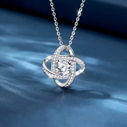 Flower Pendant Necklace for Daughter from Mom – Y2K Style Jewellery Gift with Message Card & Gift Box | Graduation, Birthday & Christmas Gift!