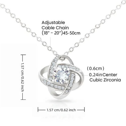 Flower Pendant Necklace for Daughter from Mom – Y2K Style Jewellery Gift with Message Card & Gift Box | Graduation, Birthday & Christmas Gift!