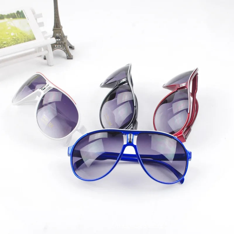 Fashionable Pilot-Style Acrylic Sunglasses for Boys | Trendy Kids Aviator Shades for Outdoor Wear!