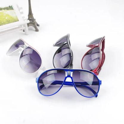 Fashionable Pilot-Style Acrylic Sunglasses for Boys | Trendy Kids Aviator Shades for Outdoor Wear!