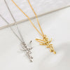 Enchanting Fairy Angel Pendant Necklace: The Perfect Gift for Girls' Birthdays and Anniversaries!