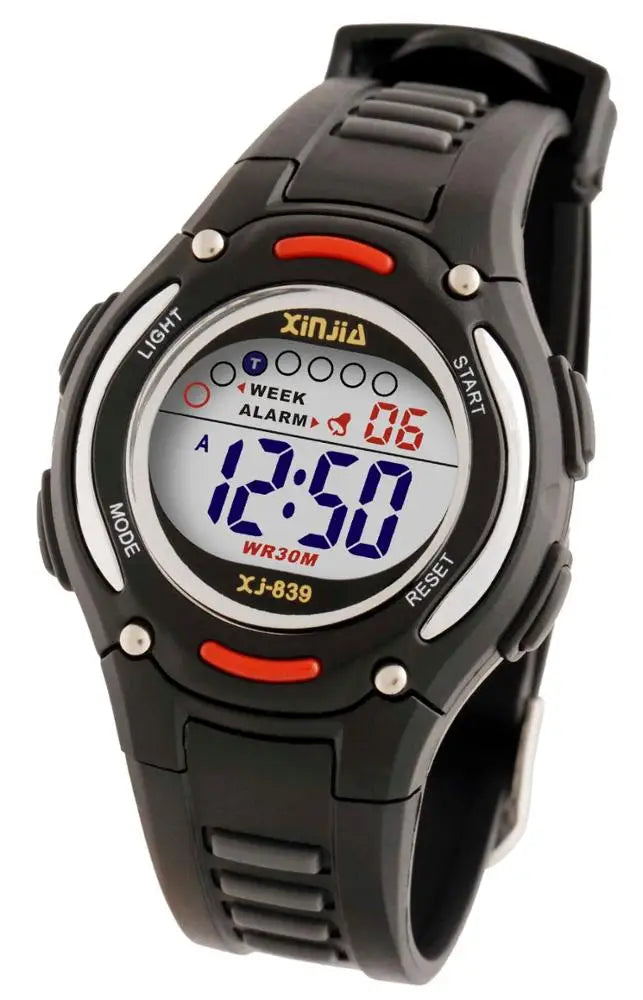 ⌚ Unisex Digital Waterproof Sport Watch  Durable Kids & Teens Wristwatch | LED Display Sports Watch!