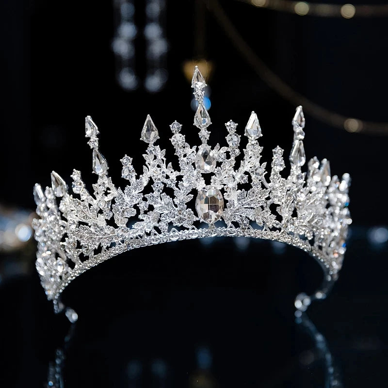 Baroque Retro Crystal Tiaras - Pageant, Prom, and Special Occasion Headband for Unparalleled Elegance!