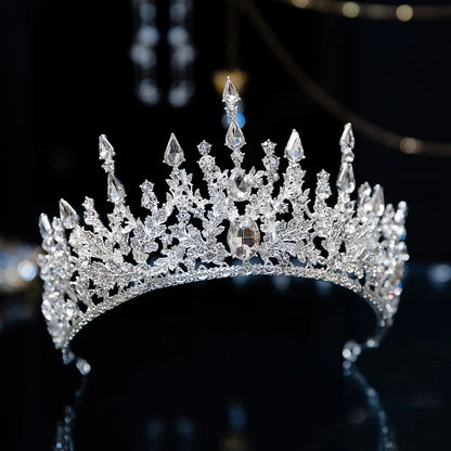 Baroque Retro Crystal Tiaras - Pageant, Prom, and Special Occasion Headband for Unparalleled Elegance!