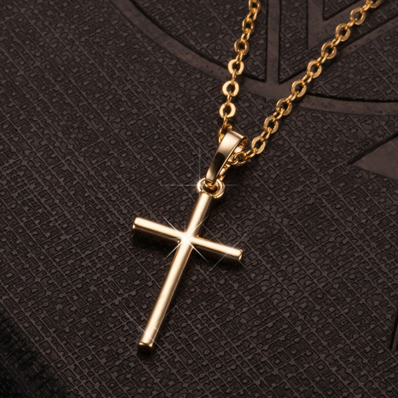 Shine in Faith and Fashion: Crystal Cross Pendant Necklace Jewelry for Boys & Girls! - Kids Jewellery Shop
