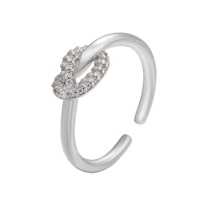 Open Adjustable Zircon Ring for Girls & Teens – Simple Fashion Jewellery | Sparkling CZ Kids Ring!
