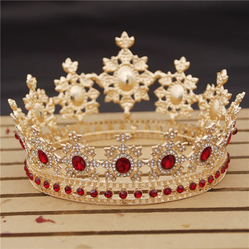 Crowning Glory - Elevate Your Child's Elegance for Prom and Pageants with Opulent Head Ornaments!