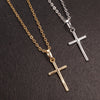 Shine in Faith and Fashion: Crystal Cross Pendant Necklace Jewelry for Boys & Girls!