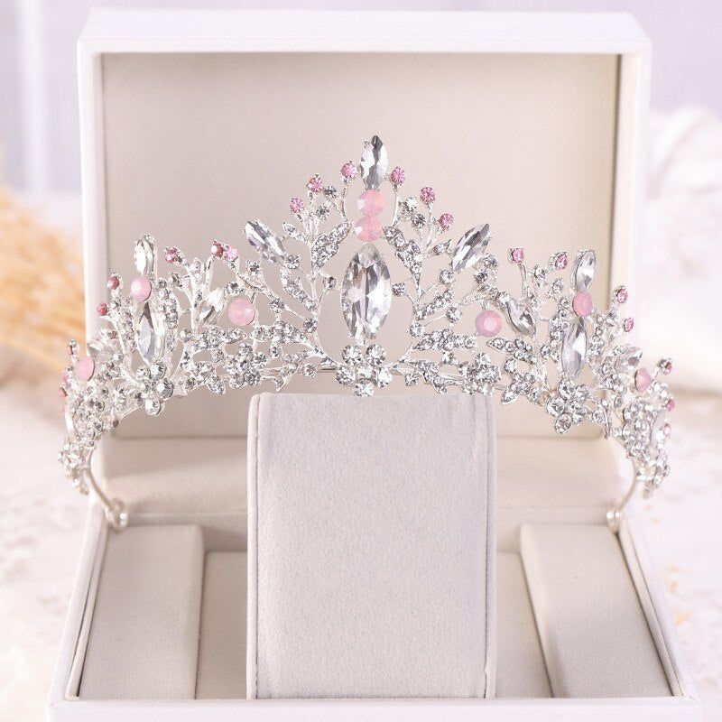 Baroque Opulence: Luxury Crystal Tiaras Pageant Diadems - Headbands that Redefine Elegance in Hair Accessories! - Kids Jewellery Shop