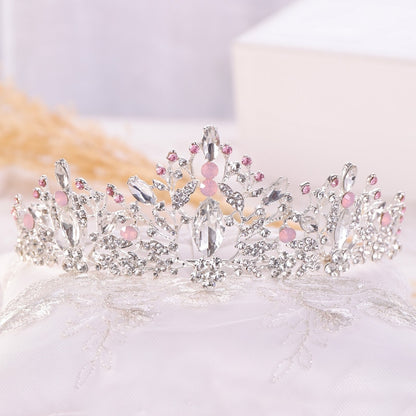 Baroque Opulence: Luxury Crystal Tiaras Pageant Diadems - Headbands that Redefine Elegance in Hair Accessories! - Kids Jewellery Shop