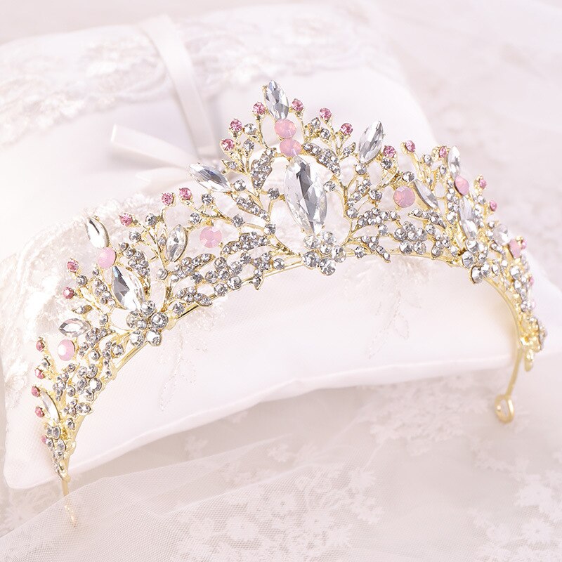 Baroque Opulence: Luxury Crystal Tiaras Pageant Diadems - Headbands that Redefine Elegance in Hair Accessories! - Kids Jewellery Shop