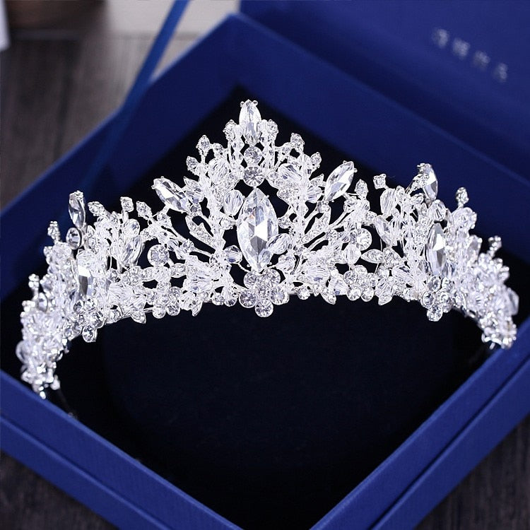 Baroque Opulence: Luxury Crystal Tiaras Pageant Diadems - Headbands that Redefine Elegance in Hair Accessories! - Kids Jewellery Shop
