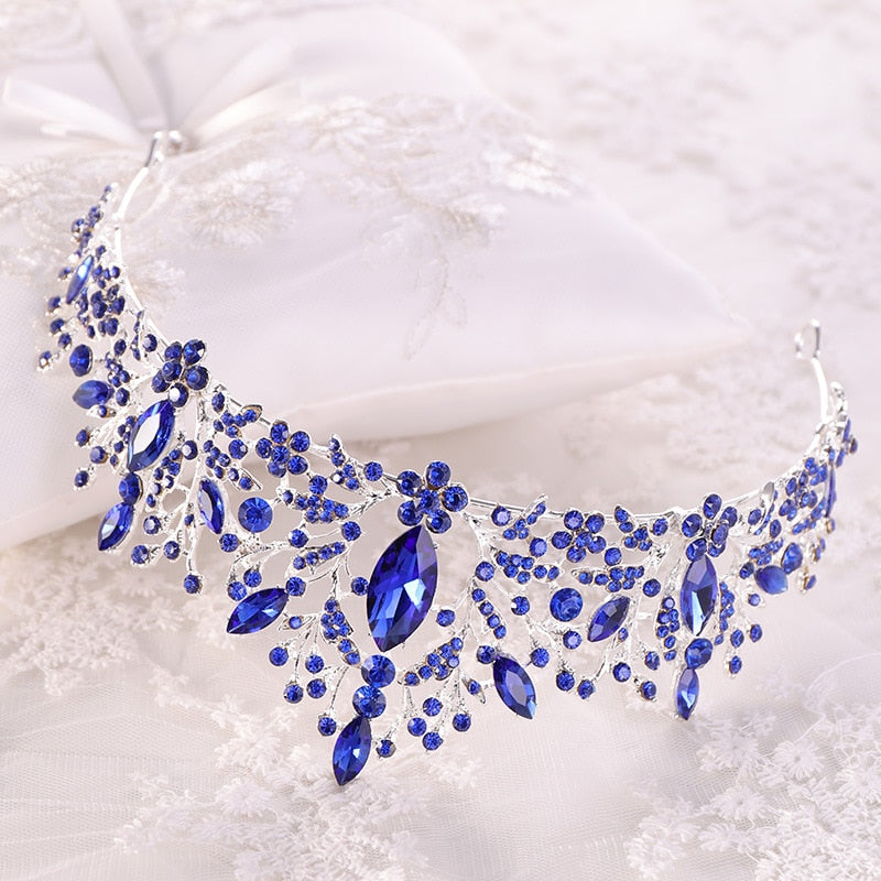 Baroque Opulence: Luxury Crystal Tiaras Pageant Diadems - Headbands that Redefine Elegance in Hair Accessories! - Kids Jewellery Shop