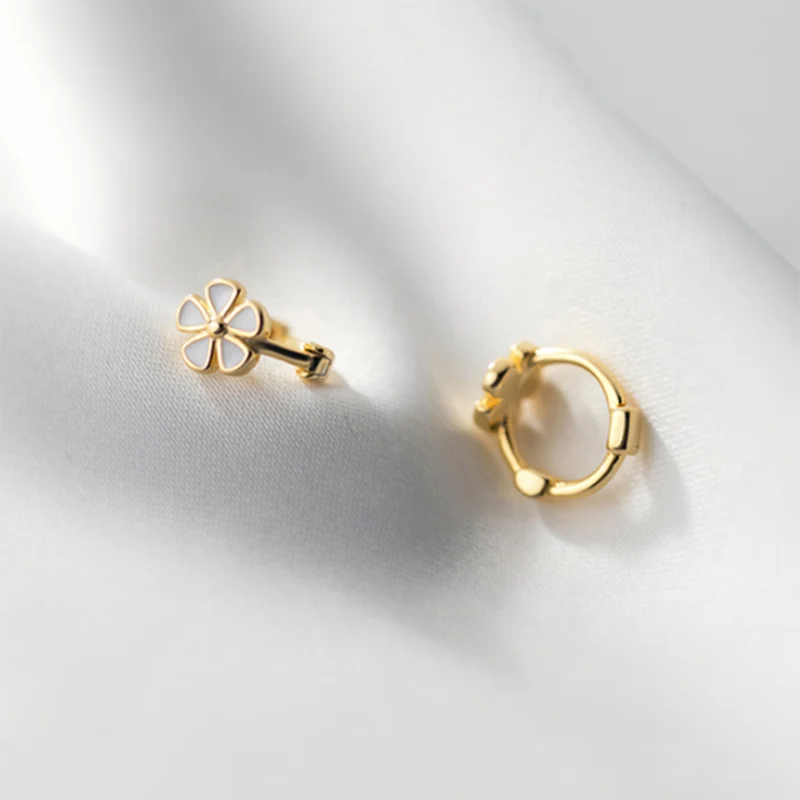 Blossoming Beauty: Sweet Flower Hoop Earrings - Perfect Birthday Jewelry Gift for Girls, Teens, and Women! - Kids Jewellery Shop