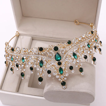 Baroque Retro Crystal Tiaras - Pageant, Prom, and Special Occasion Headband for Unparalleled Elegance! - Kids Jewellery Shop