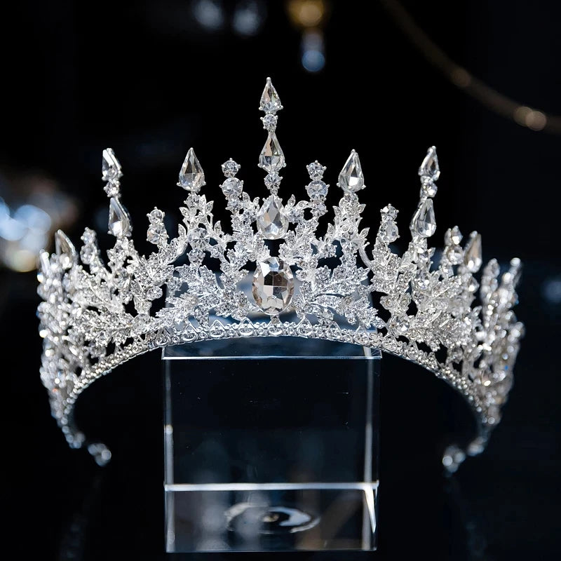 Baroque Retro Crystal Tiaras - Pageant, Prom, and Special Occasion Headband for Unparalleled Elegance!