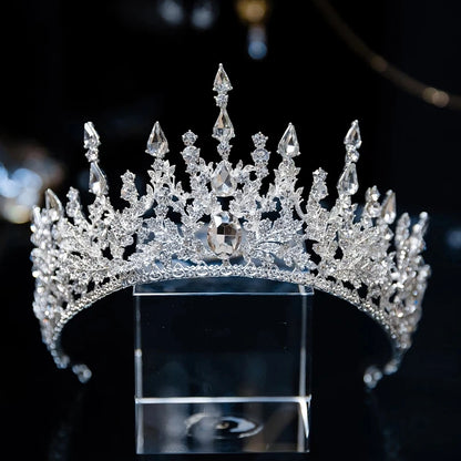 Baroque Retro Crystal Tiaras - Pageant, Prom, and Special Occasion Headband for Unparalleled Elegance!